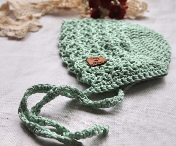 Belle-bonnet-crochet-green