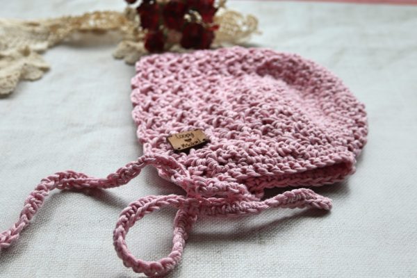 Belle-bonnet-crochet-pink