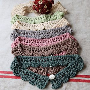 crochet necklace celeste
