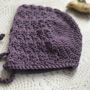 crochet baby bonnet pattern