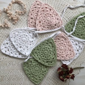 crochet bunting